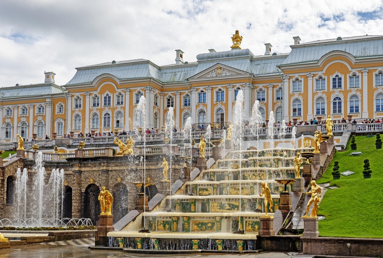 russia, peterhof, st, petersburg, horticulture, tourism, nature, russian, garden
