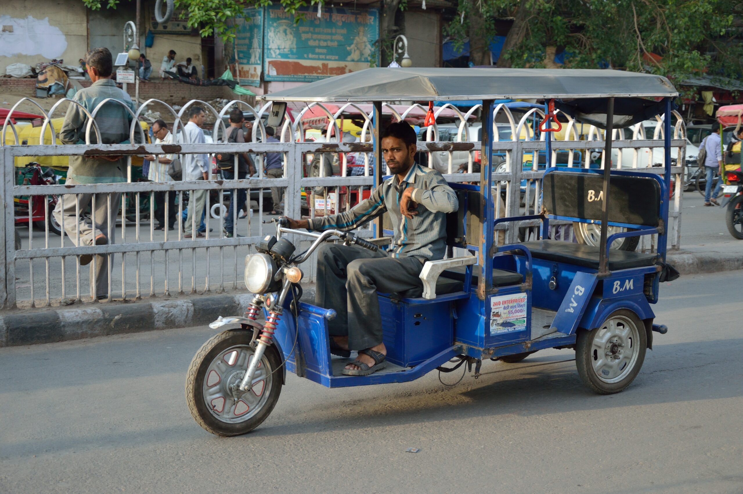 Photographed in Delhi.