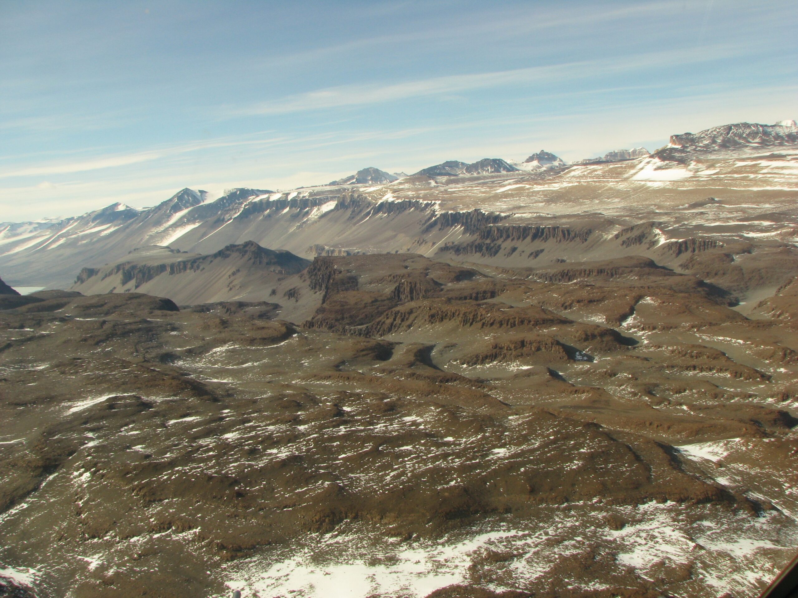 Labyrinth, Wright Valley, McMurdo Dry Valleys, Antarctica. View is looking East down Wright Valley from head of Labyrinth. Photo taken by Turckish D. November 2013
