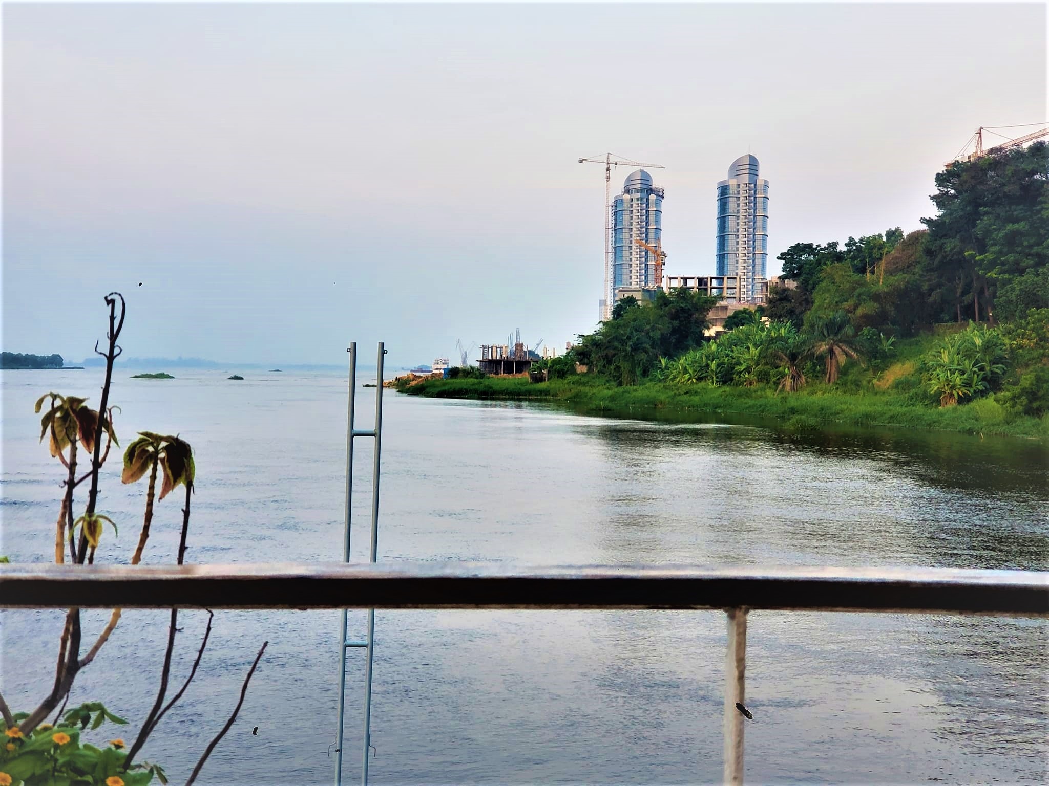 The Congo River is the second-longest river in Africa, and its beauty is truly awe-inspiring. The view of the river from Kinshasa, the capital city of the Democratic Republic of the Congo, is particularly stunning. The river winds its way through the lush green landscape, surrounded by towering trees and vibrant wildlife.