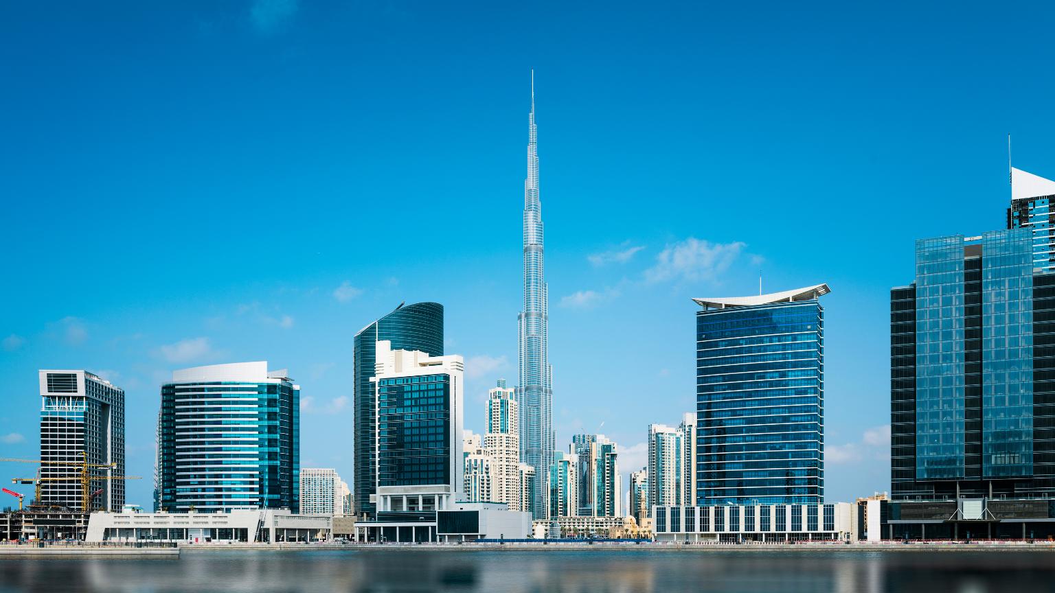 Downtown Dubai Skyline
