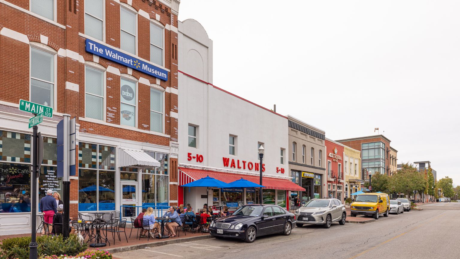 walmart town main street cars