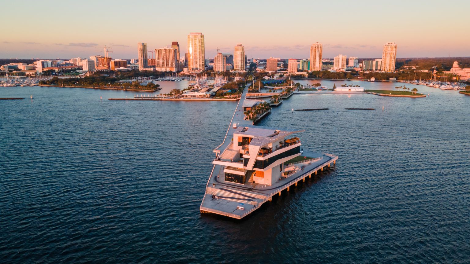 pier tampa water buildings