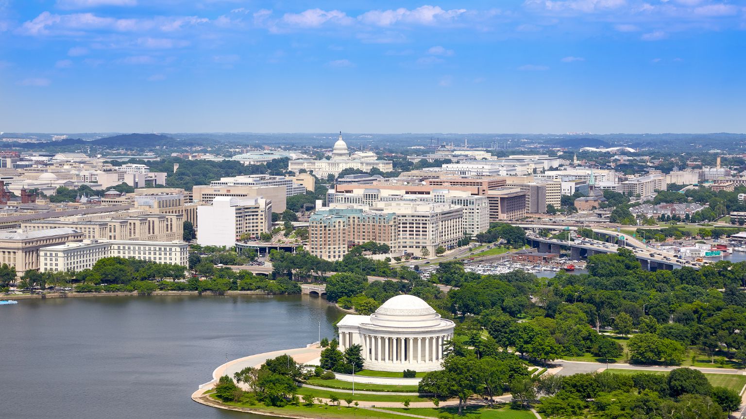 Washington DC skyline 