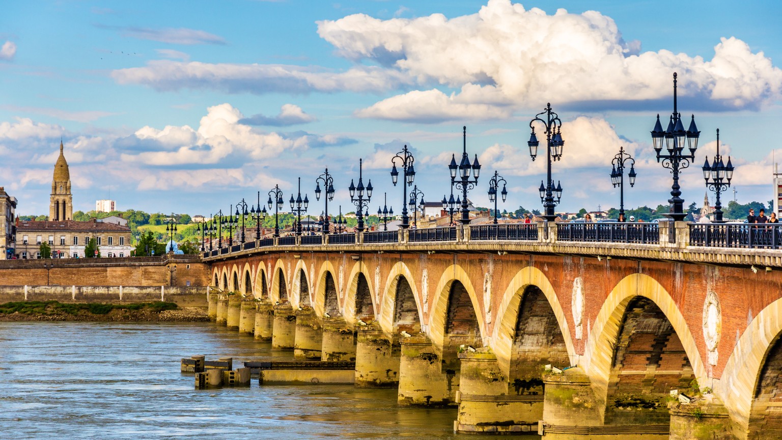 Bordeaux France Bridge River