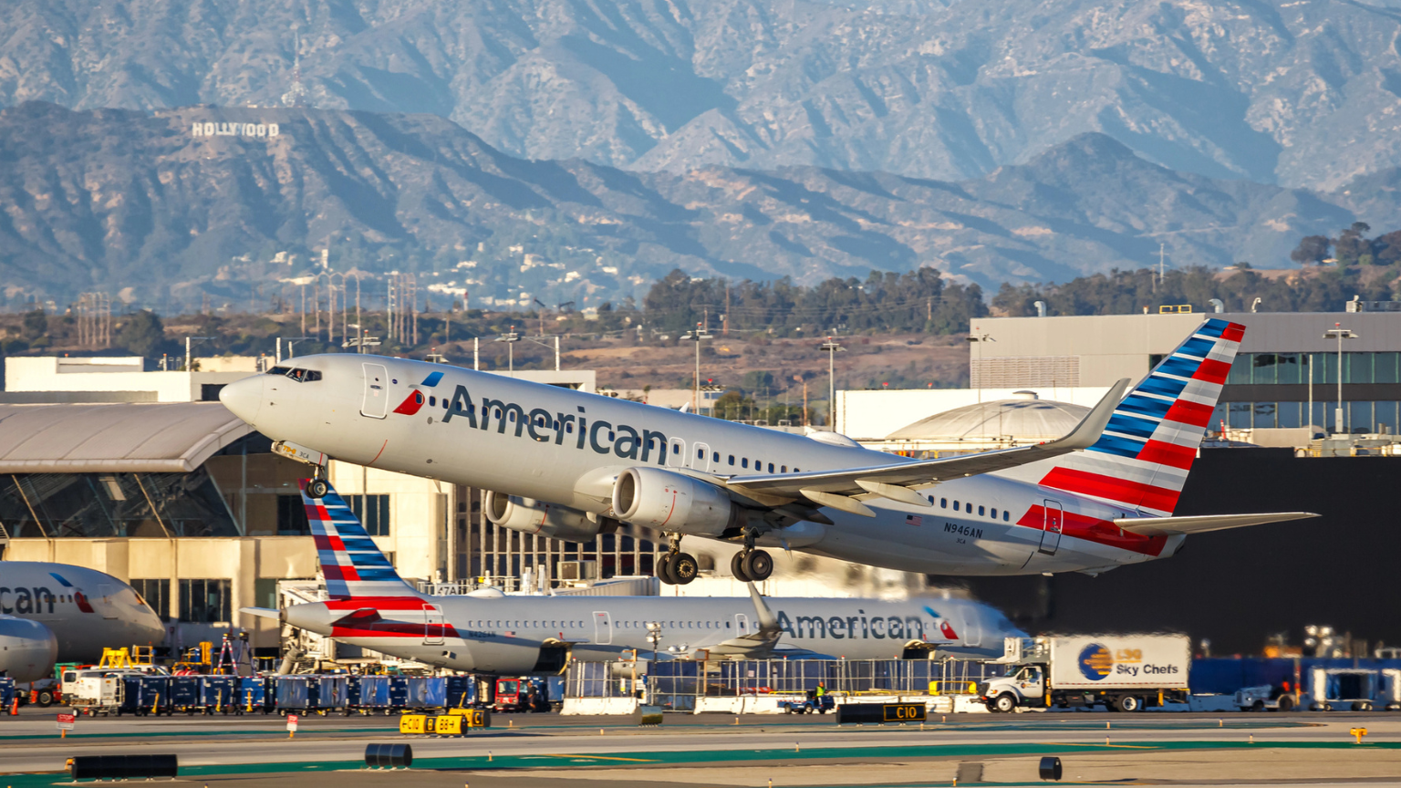 American Airlines Aborts Takeoff at LAX After Cargo Jet Crosses Its Runway
